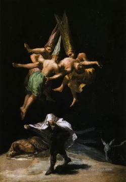  Francisco Works - Witches in the Air Francisco de Goya